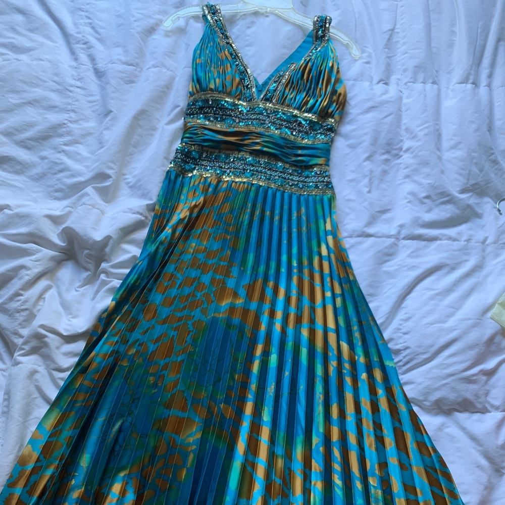Floor length Mac Duggal Couture Dress